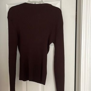 Brown long comfy sweater